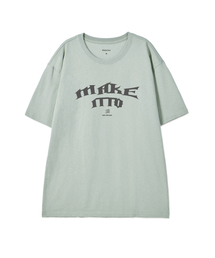 [BLACK LETTER]CREW NECK TEE_MINT