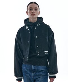 CHROME HEARTS ワックスドコットンアーム切替Gジャンデニムジャケット ブランド古着】ワックスドコットンアーム切替Gジャンデニムジャケット