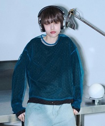 seyto（セイト）の「Tulle layerd shirt tops / チュールレイヤードシャツトップス（その他トップス）」