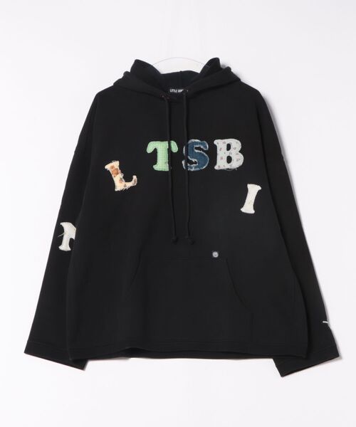 Little sunny bite（リトルサニーバイト）の「littlesunnybite/リトルサニーバイト/alphabet hoodie（パーカー・レディース・ブラック/グレー/ホワイト・M/S）」の13枚目の写真