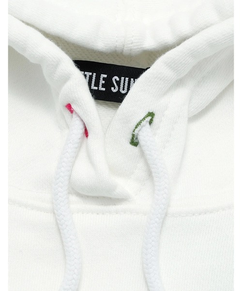 Little sunny bite（リトルサニーバイト）の「littlesunnybite/リトルサニーバイト/alphabet hoodie（パーカー・レディース・ブラック/グレー/ホワイト・M/S）」の16枚目の写真