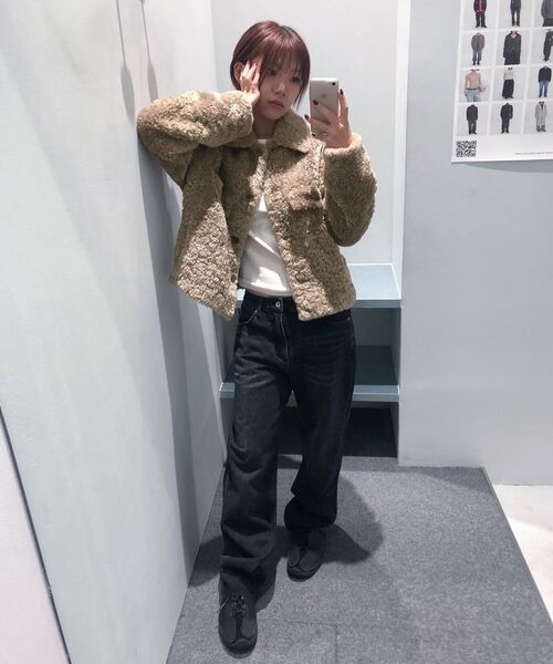 INSILENCE WOMEN(インサイレンスウーマン)の「ブラシストレートフィットデニム ブラック(デニムパンツ・レディース・その他・S/M/L/XS)」の17枚目の写真