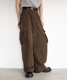 Casper John（キャスパージョン）の「Double knee cargo pants/ダブルニーカーゴパンツ（カーゴパンツ）」