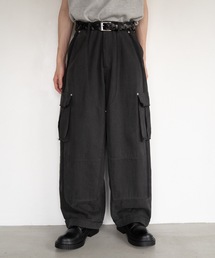 Casper John（キャスパージョン）の「Double knee cargo pants/ダブルニーカーゴパンツ（カーゴパンツ）」