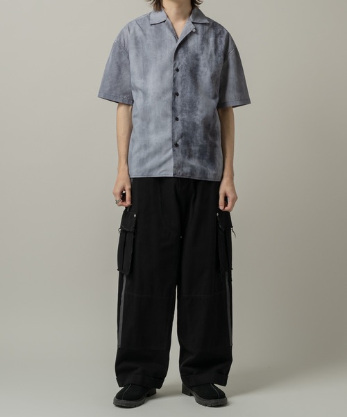CASPER JOHN(キャスパージョン)の「Double knee cargo pants/ダブルニーカーゴパンツ(カーゴパンツ・メンズ・カーキ/ブラック/アイボリー・SMALL/X-SMALL/LARGE/MEDIUM)」の15枚目の写真