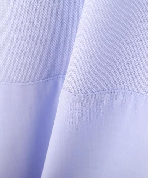 human woman（ヒューマンウーマン）の「◆ベーシックシャツ（シャツ/ブラウス・レディース・ホワイト/ブルー・MEDIUM）」の17枚目の写真