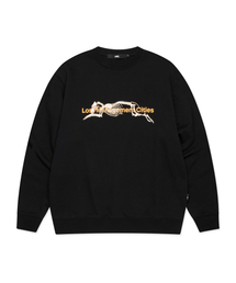 SKELETON DOG SWEATSHIRT black