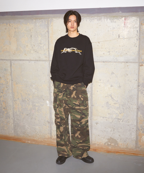 LMCの「SKELETON DOG SWEATSHIRT black(スウェット・レディース・その他・S/M/L/XL)」の2枚目の写真
