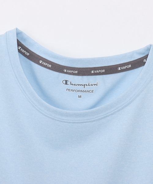 Champion(チャンピオン)の「【Champion/チャンピオン】レディース ショートスリーブTシャツ(Tシャツ/カットソー・レディース・ライトオレンジ系1/ライトブルー/ブラック/ダークネイビー/ホワイト・LARGE/MEDIUM)」の14枚目の写真