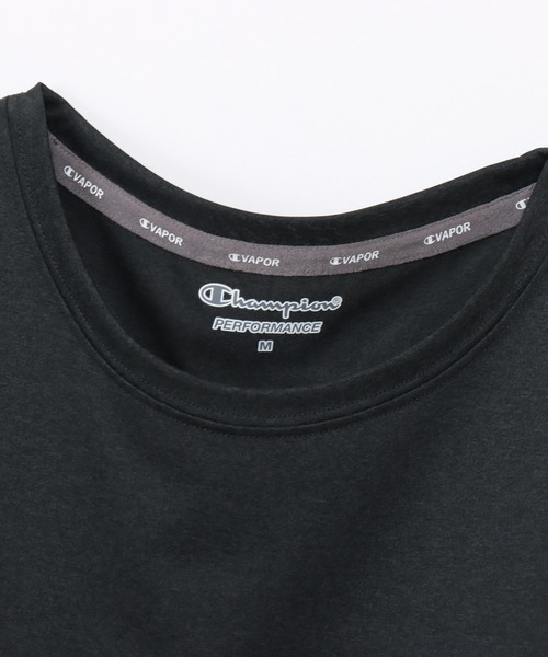 Champion(チャンピオン)の「【Champion/チャンピオン】レディース ショートスリーブTシャツ(Tシャツ/カットソー・レディース・ライトオレンジ系1/ライトブルー/ブラック/ダークネイビー/ホワイト・LARGE/MEDIUM)」の11枚目の写真