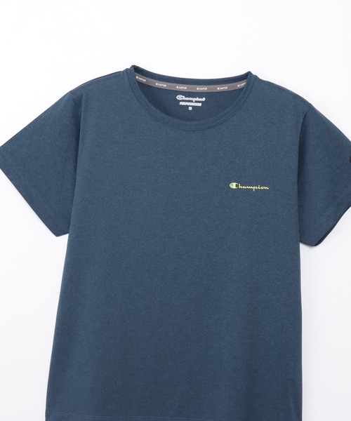 Champion(チャンピオン)の「【Champion/チャンピオン】レディース ショートスリーブTシャツ(Tシャツ/カットソー・レディース・ライトオレンジ系1/ライトブルー/ブラック/ダークネイビー/ホワイト・LARGE/MEDIUM)」の19枚目の写真