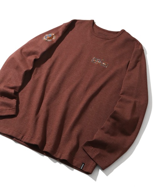 patagonia(パタゴニア)の「【Patagonia/パタゴニア】Light Weight Unity Fitz Wildrise Crew/裏起毛 ライトウェイト ユニティ フィッツ ワイルドライズ クルー(Tシャツ/カットソー・メンズ・ブルー/レッド/グレー・S/M/L/XL)」の3枚目の写真