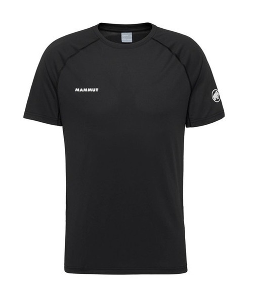 Mammut(マムート)の「デュカン ファーストレイヤー Tシャツ アジアンフィット / Ducan FL T-Shirt AF Men(Tシャツ/カットソー・メンズ・ブラック/ネイビー・L/M/XL/S)」の1枚目の写真