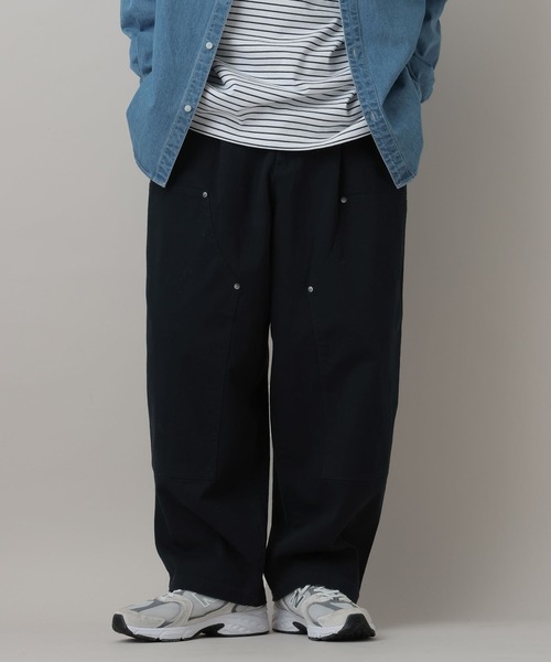 RAGEBLUE（レイジブルー）の「Double Knee Buggy Cocoon Pants/ダブルニーコクーンワイドパンツ【セットアップ対応】（デニムパンツ・メンズ・その他19/オフホワイト/ピンク系その他・MEDIUM/LARGE）」の18枚目の写真