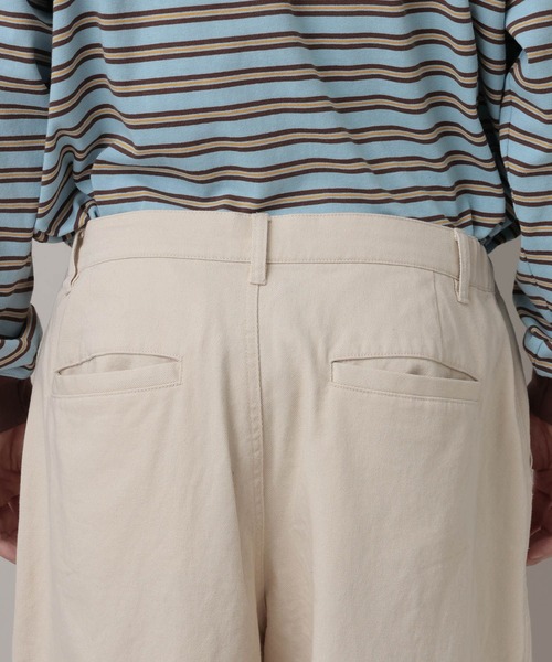 RAGEBLUE（レイジブルー）の「Double Knee Buggy Cocoon Pants/ダブルニーコクーンワイドパンツ【セットアップ対応】（デニムパンツ・メンズ・その他19/オフホワイト/ピンク系その他・MEDIUM/LARGE）」の7枚目の写真