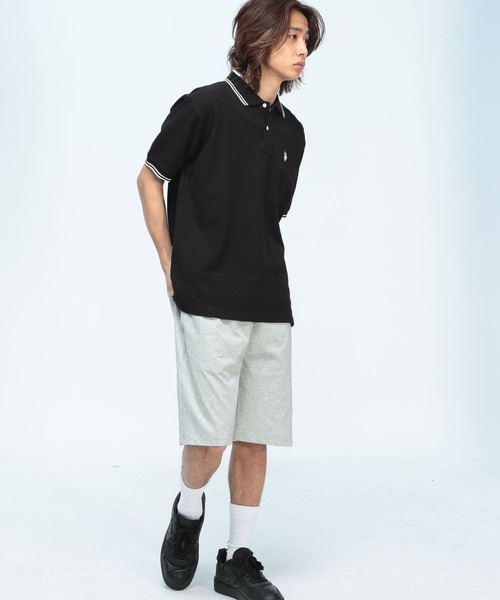 U.S. POLO ASSN.(ユーエスポロアッスン)の「U.S. POLO ASSN. (ユーエスポロアッスン) 半袖ポロシャツ 鹿の子 ライン ワンポイント ポロ PLM61103(ポロシャツ・メンズ・ブルー/ブラック/ホワイト・LL/L/M)」の7枚目の写真