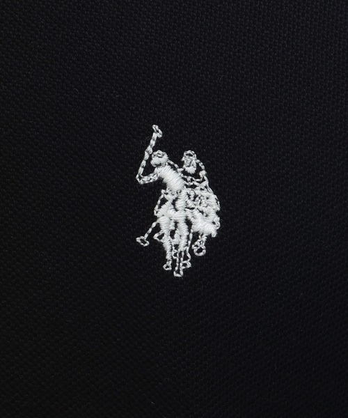 U.S. POLO ASSN.(ユーエスポロアッスン)の「U.S. POLO ASSN. (ユーエスポロアッスン) 半袖ポロシャツ 鹿の子 ライン ワンポイント ポロ PLM61103(ポロシャツ・メンズ・ブルー/ブラック/ホワイト・LL/L/M)」の11枚目の写真