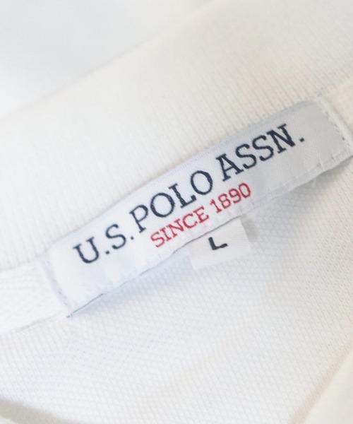 U.S. POLO ASSN.(ユーエスポロアッスン)の「U.S. POLO ASSN. (ユーエスポロアッスン) 半袖ポロシャツ 鹿の子 ライン ワンポイント ポロ PLM61103(ポロシャツ・メンズ・ブルー/ブラック/ホワイト・LL/L/M)」の18枚目の写真