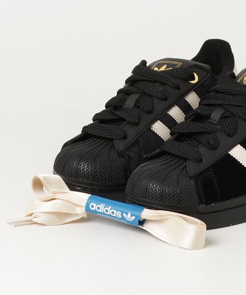 adidas（アディダス）の「スーパースター II / SUPERSTAR II / アディダスオリジナルス adidas Originals（スニーカー・レディース・ブラック・22.0cm/22.5cm/23.0cm/23.5cm/24.0cm/24.5cm/25.0cm/25.5cm/26.0cm/26.5cm/27.0cm/27.5cm/28.0cm）」の11枚目の写真