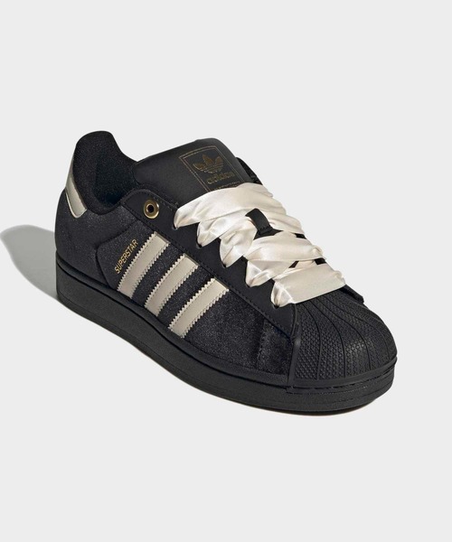 adidas（アディダス）の「スーパースター II / SUPERSTAR II / アディダスオリジナルス adidas Originals（スニーカー・レディース・ブラック・22.0cm/22.5cm/23.0cm/23.5cm/24.0cm/24.5cm/25.0cm/25.5cm/26.0cm/26.5cm/27.0cm/27.5cm/28.0cm）」の4枚目の写真
