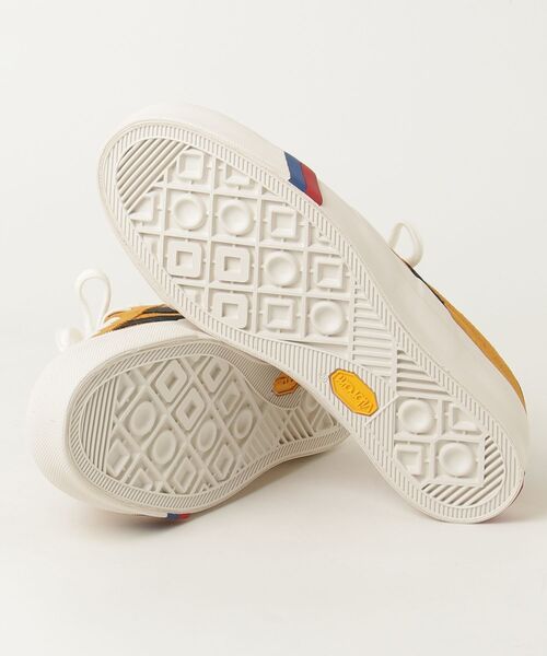 PRO-Keds（プロケッズ）の「PRO-Keds プロケッズ  ロイヤルプラス スエード ロー〈ウォータープルーフ〉（スニーカー・メンズ・ブラック/マスタード・23.0cm/23.5cm/24.0cm/24.5cm/25.0cm/26.0cm/26.5cm/27.0cm/27.5cm/28.0cm/28.5cm/29.0cm/29.5cm/25.5cm）」の10枚目の写真
