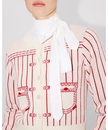 KENZO（ケンゾー）の「'KENZO トロンプルイユ' カーディガン イン ウール コットン（カーディガン/ボレロ）」