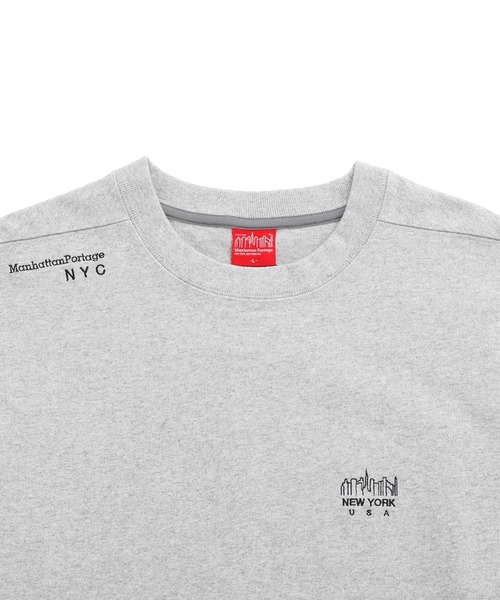 Manhattan Portage（マンハッタンポーテージ）の「P/O Trainer（スウェット・メンズ・ブラック/ヘザーグレー・SMALL/MEDIUM/LARGE/X-LARGE）」の5枚目の写真