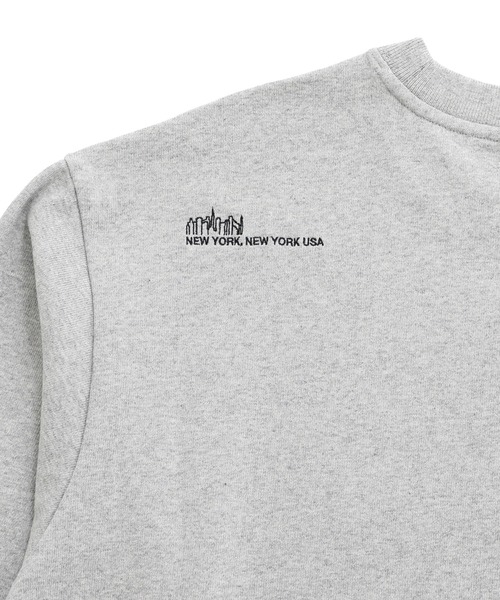 Manhattan Portage（マンハッタンポーテージ）の「P/O Trainer（スウェット・メンズ・ブラック/ヘザーグレー・SMALL/MEDIUM/LARGE/X-LARGE）」の7枚目の写真