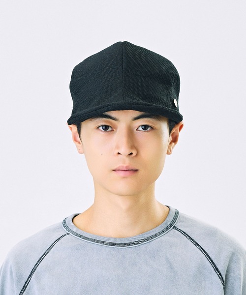 CA4LA（カシラ）の「KYARIP CLOTH（キャスケット・レディース・ブラック/ベージュ・ONESIZE）」の2枚目の写真