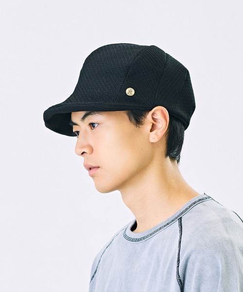 CA4LA（カシラ）の「KYARIP CLOTH（キャスケット・レディース・ブラック/ベージュ・ONESIZE）」の6枚目の写真