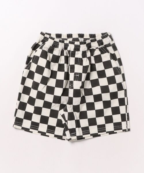 Smoothy（スムージー）の「SMOOTHY Checker Shorts pants / スムージー チェッカー ショーツ（その他パンツ・キッズ・ホワイト×ブラック/ホワイト系・150/140/130/160/120）」の8枚目の写真