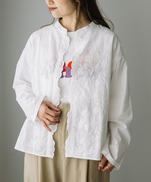 POU DOU DOU | スカラップ刺繍ブラウス(シャツ/ブラウス)