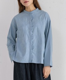 POU DOU DOU | スカラップ刺繍ブラウス(シャツ/ブラウス)