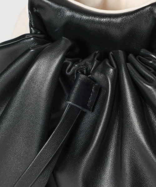 mysty woman(ミスティウーマン)の「ツインリングBAG 663963(ハンドバッグ・レディース・ブラック系その他/グリーン系その他・FREE)」の13枚目の写真