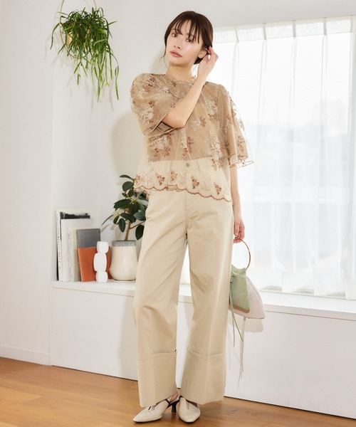 mysty woman(ミスティウーマン)の「ツインリングBAG 663963(ハンドバッグ・レディース・ブラック系その他/グリーン系その他・FREE)」の20枚目の写真