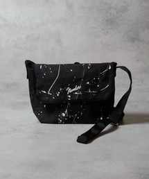 NUMBER (N)INE（ナンバーナイン）の「HAND PAINTED CANVAS 2WAY HANDLE FLAP SHOULDER BAG / SMALL / ハンドペイント コットン キャンバス 2way ハンドル フラップ ショルダーバッグ スモールサイズ（ショルダーバッグ）」