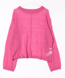 透かし編み」に該当するレディースのニット/セーター（ピンク/桃色系