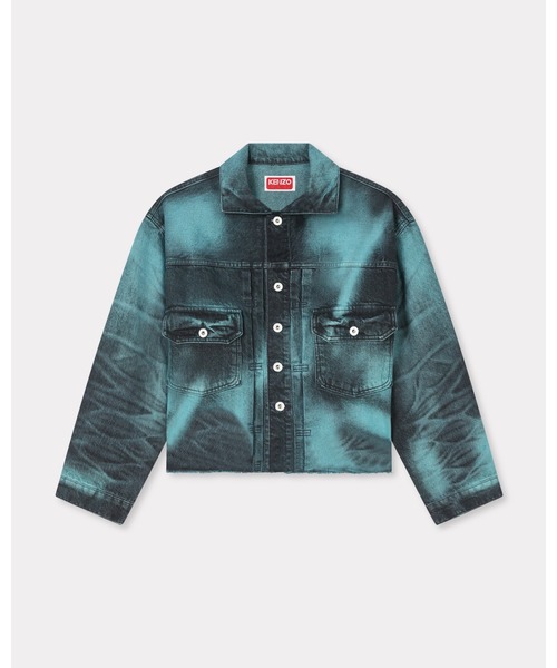 KENZO（ケンゾー）の「'Boke Flower' トラッカー ジャケット イン ジャパニーズ デニム（デニムジャケット・レディース・ブルー系その他・SMALL）」の6枚目の写真