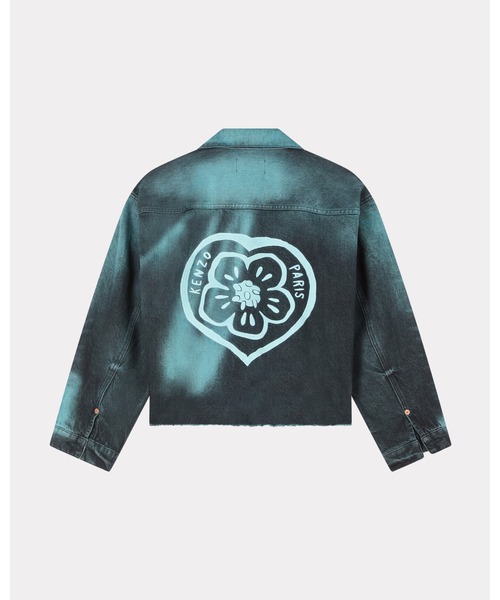 KENZO（ケンゾー）の「'Boke Flower' トラッカー ジャケット イン ジャパニーズ デニム（デニムジャケット・レディース・ブルー系その他・SMALL）」の7枚目の写真