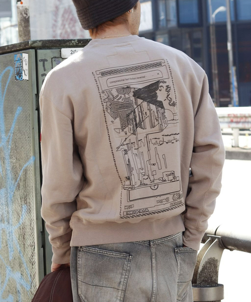 C.E(シーイー)の「C.E / シーイー cavempt MD Ostension CREW NECK BEIGE(スウェット・メンズ・ベージュ・X-LARGE/LARGE/MEDIUM)」の11枚目の写真