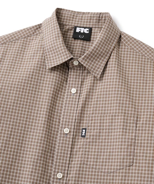 FTC（エフティーシー）の「PLAID SHIRT（シャツ/ブラウス・メンズ・グレー/カーキ/ブラック/ネイビー・X-LARGE/LARGE/MEDIUM/SMALL）」の9枚目の写真