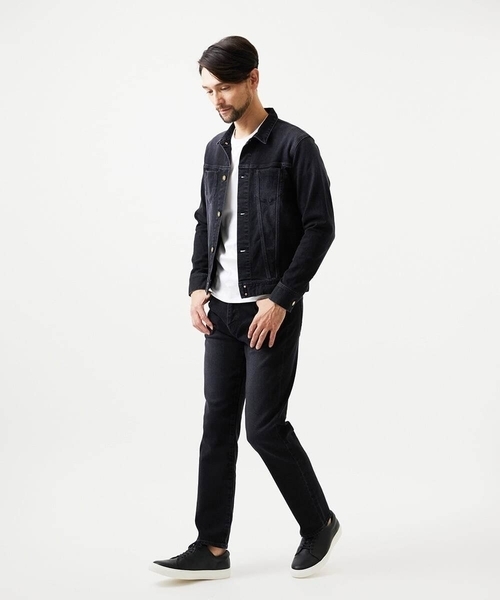 MICHEL KLEIN HOMME (ミッシェルクランオム)の「《日本製》20th FACTOTUMコラボ デニムジャケット(デニムジャケット・メンズ・ライトブルー/ブラック・LARGE)」の22枚目の写真