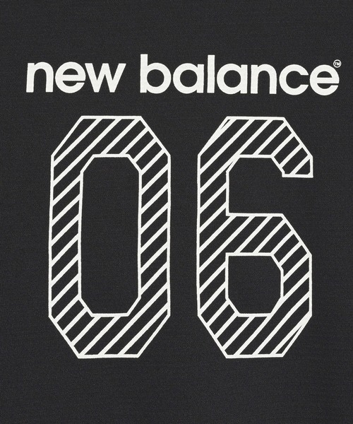 NEW BALANCE(ニューバランス)の「ポリエステルグラフィックショートスリーブシャツ(Tシャツ/カットソー・キッズ・ネイビー/オフホワイト/ダークグリーン/ブラック・130/140/150/160)」の9枚目の写真