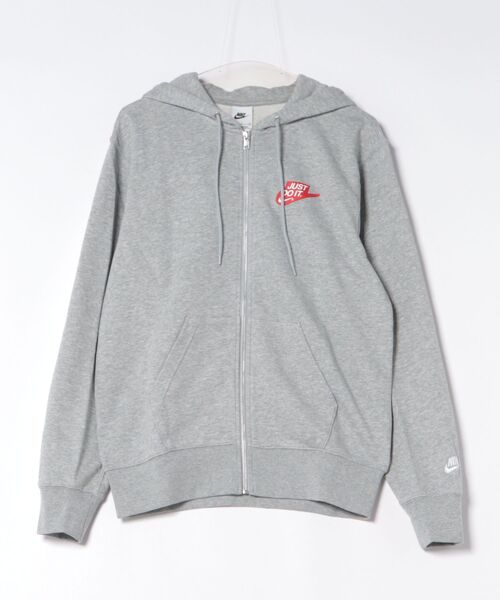 NIKE（ナイキ）の「《NIKEアパレル》AS M NK CLUB FT FZ JDI（パーカー・メンズ・グレー/ブラック・S/M/L/XL/2XL）」の2枚目の写真