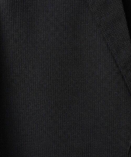 ABAHOUSE GRAY（アバハウスグレイ）の「【SMART CLOSET】接触冷感 カットメッシュ ジャケット / セットアップ対応（テーラードジャケット・メンズ・ブラック/ネイビー・50/48/46/44）」の14枚目の写真