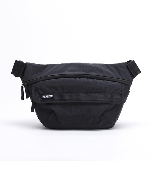 CHROME（クローム）の「［ CHROME / クローム ］BOT FLAP SLING 8L / ボット フラップ スリング 8リットル 耐水 ボディバッグ iPad収納 容量：8L（ボディバッグ/ウエストポーチ・メンズ・ブラック・FREE）」の3枚目の写真
