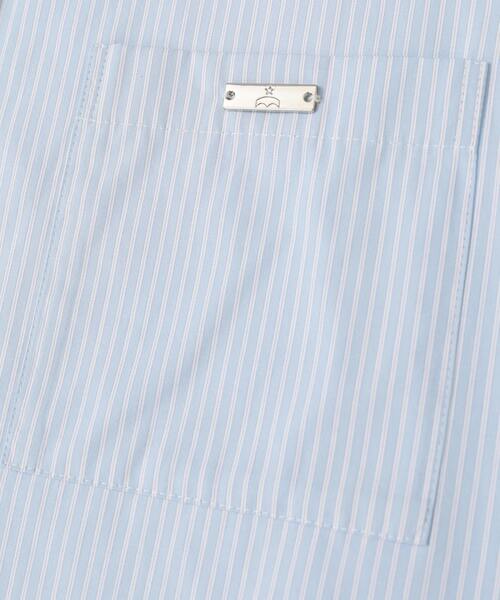 CONVERSE TOKYO(コンバーストウキョウ)の「【HL】DETACHABLE TIE CROPPED SHIRT(シャツ/ブラウス・レディース・ブルー/サックスブルー・FREE)」の7枚目の写真