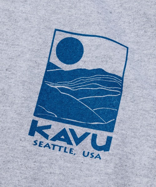 KAVU(カブー)の「KAVU/カブー 2026 Rainier Tee/2026レイニア Tシャツ(Tシャツ/カットソー・メンズ・グレー/ナチュラル・X-LARGE/LARGE/MEDIUM)」の4枚目の写真