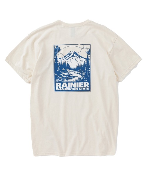 KAVU(カブー)の「KAVU/カブー 2026 Rainier Tee/2026レイニア Tシャツ(Tシャツ/カットソー・メンズ・グレー/ナチュラル・X-LARGE/LARGE/MEDIUM)」の6枚目の写真