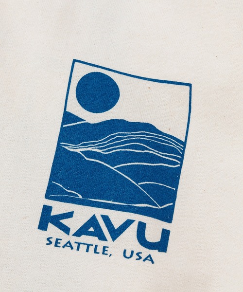 KAVU(カブー)の「KAVU/カブー 2026 Rainier Tee/2026レイニア Tシャツ(Tシャツ/カットソー・メンズ・グレー/ナチュラル・X-LARGE/LARGE/MEDIUM)」の8枚目の写真